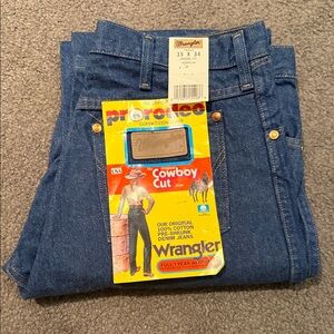 Wrangler Indigo Cowboy Cut Jeans